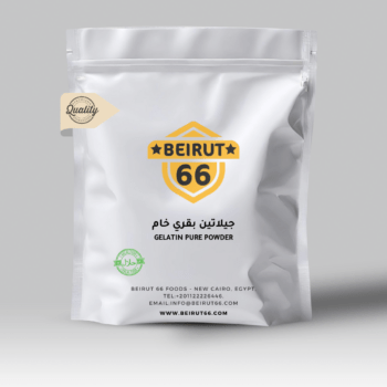 جيلاتين بقري حلال